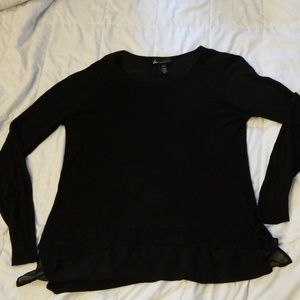 Lane Bryant black sweater